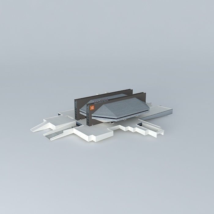 ČEZ Arena Free 3D model_2
