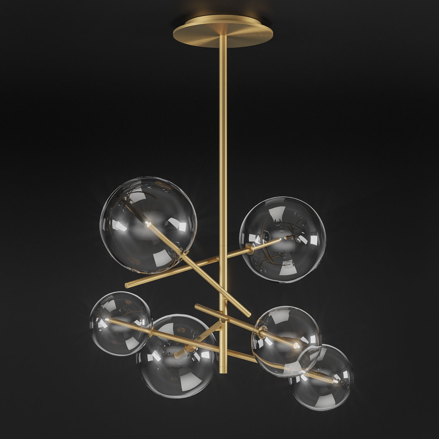 Massimo Castagna Bolle Lamp 3D model_2