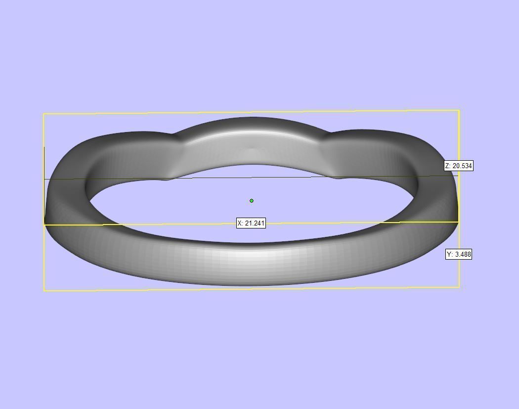 Bridal Set 1 wedding ring with diamonds 3D print model_13