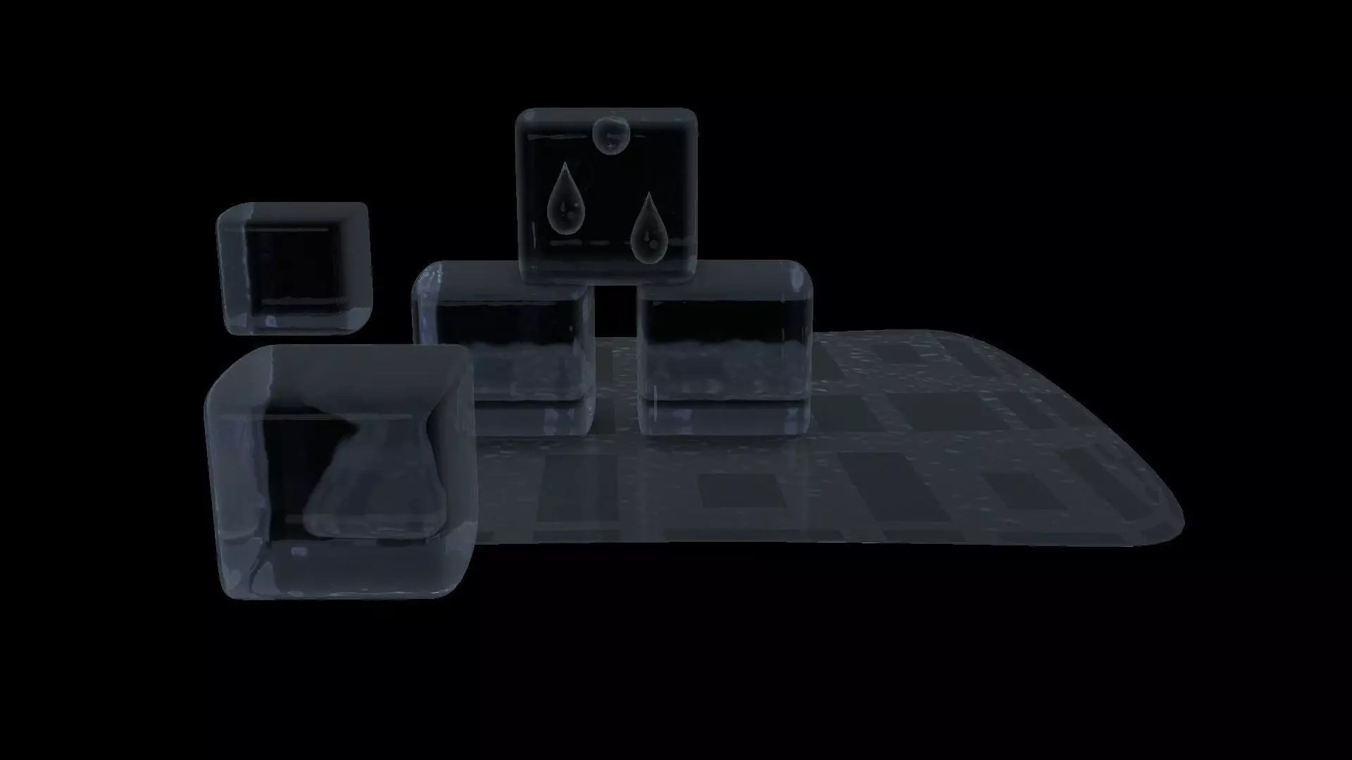 ICE Animation Low-poly 3D model