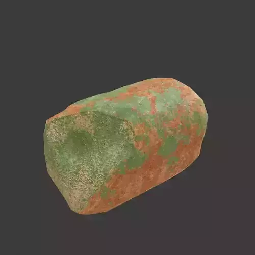 Old bread 3D model