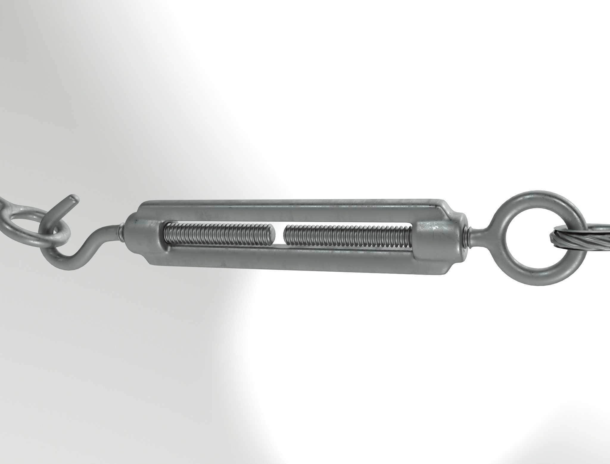 3D model Lanyard with hook and ring 3D model_5