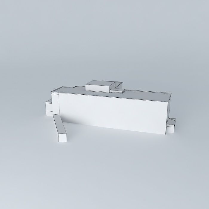 Farm building Free 3D model_3