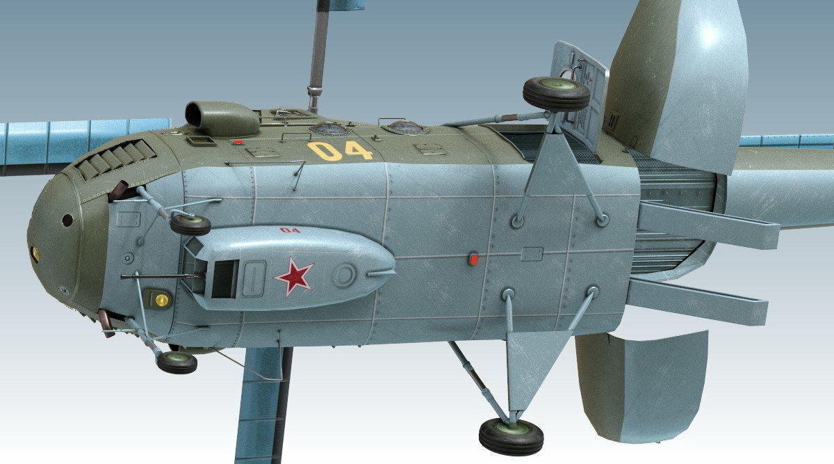 Mil Mi-4 3D model_4