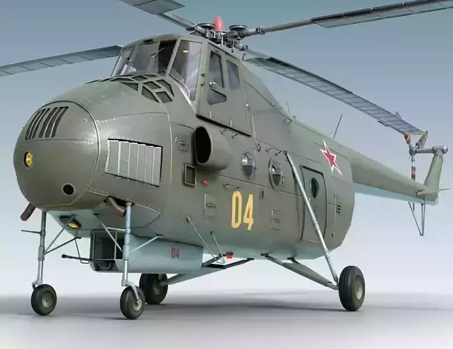 Mil Mi-4 3D model