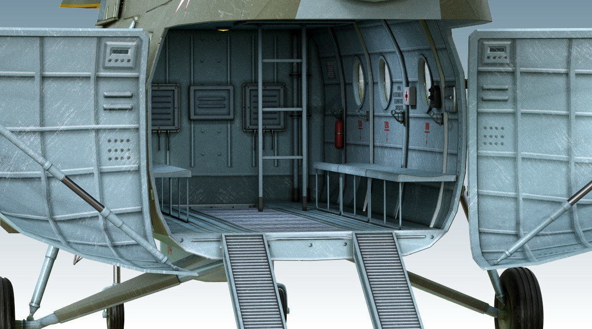 Mil Mi-4 3D model_5