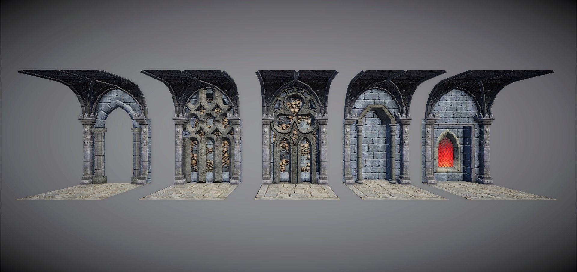 Underground Cathedral  3D model_10