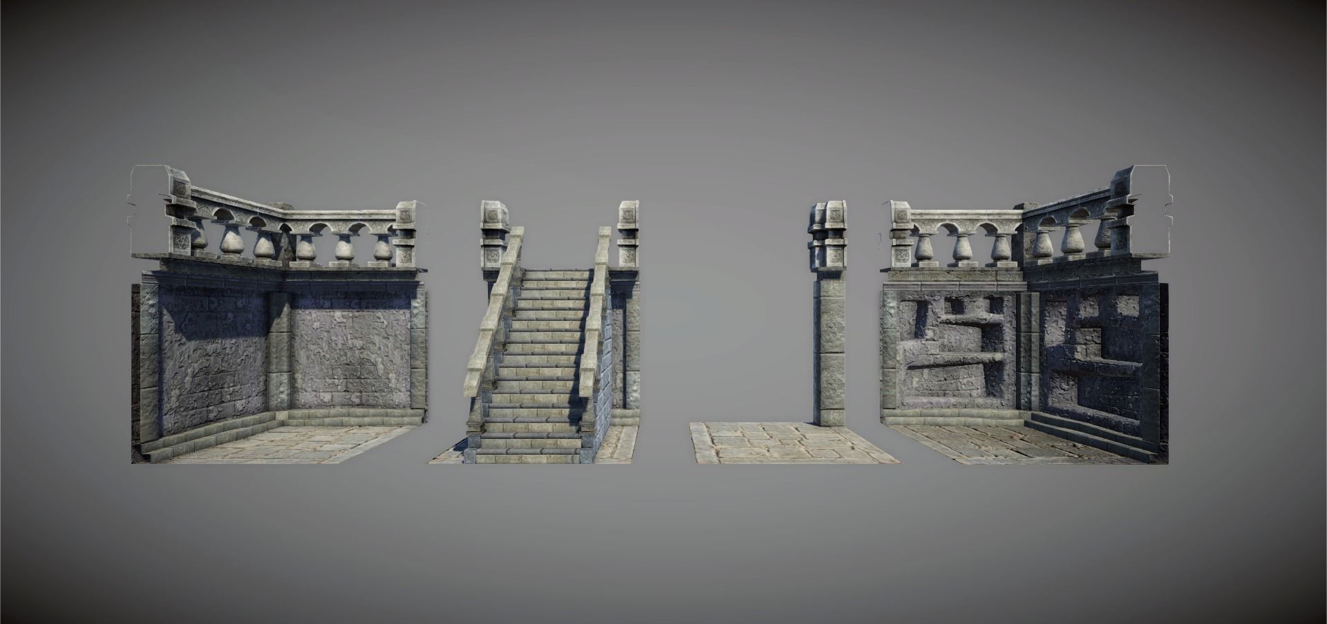 Underground Cathedral  3D model_9