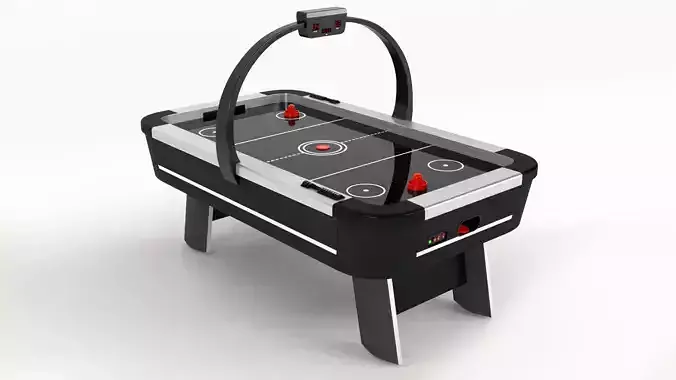 Air Hockey Table - 3D Model 3D model