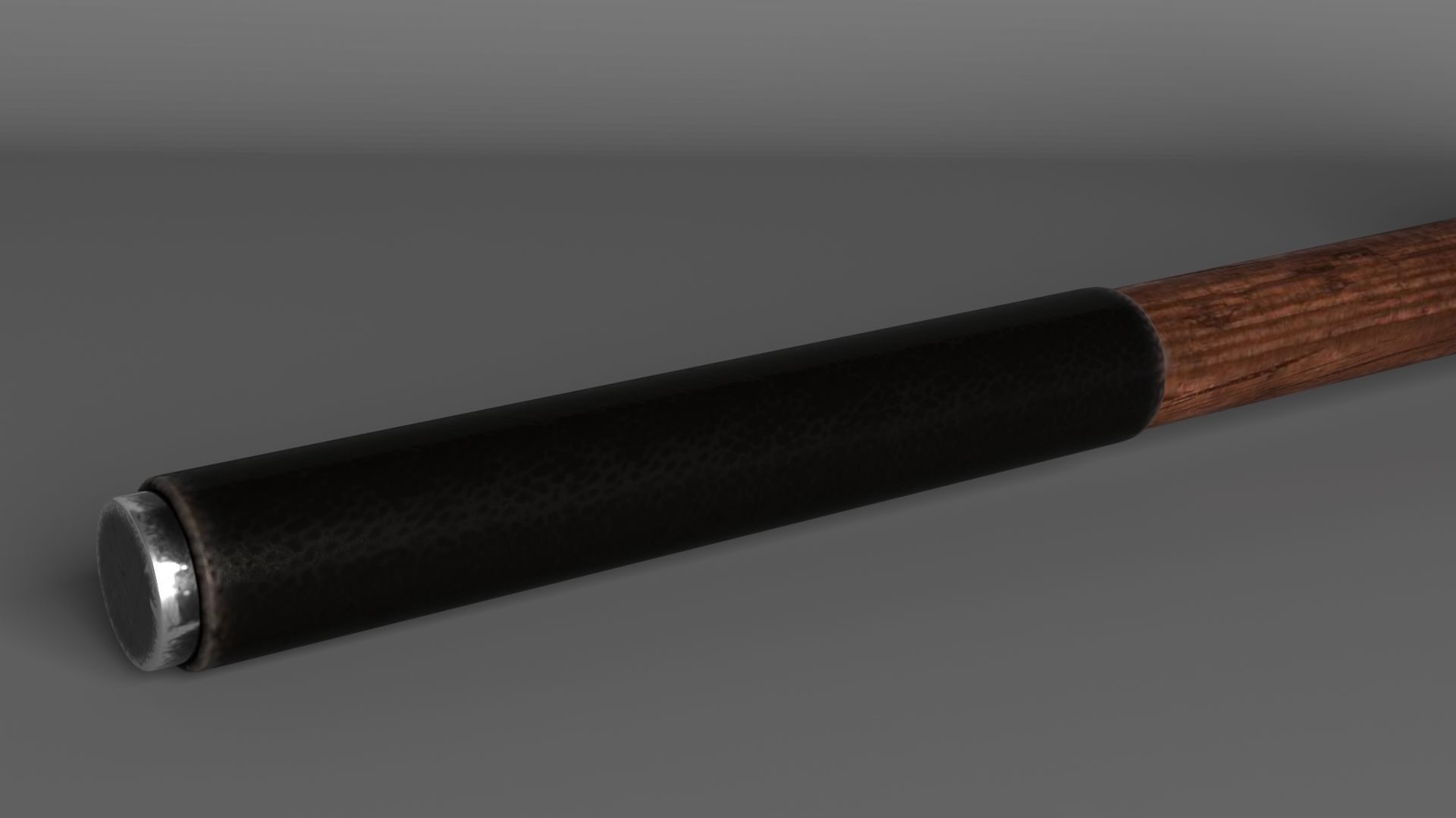 Medieval war mace low poly Low-poly 3D model_5