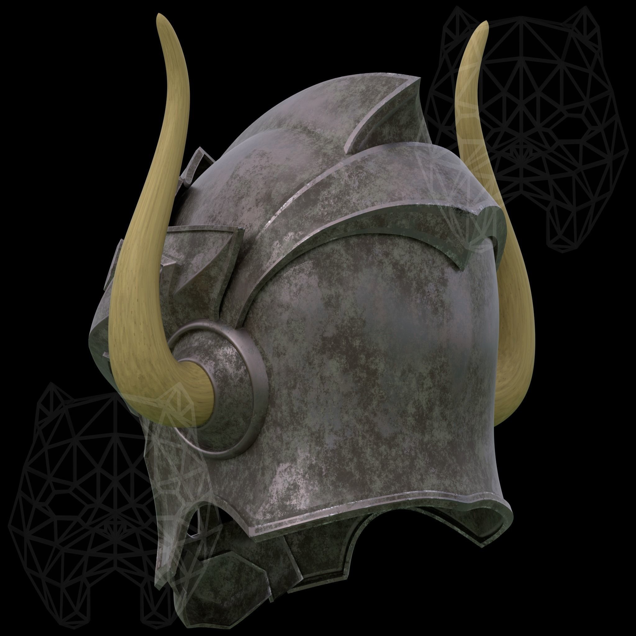 Goblin Slayer 3d printing helmet 3D print model_9