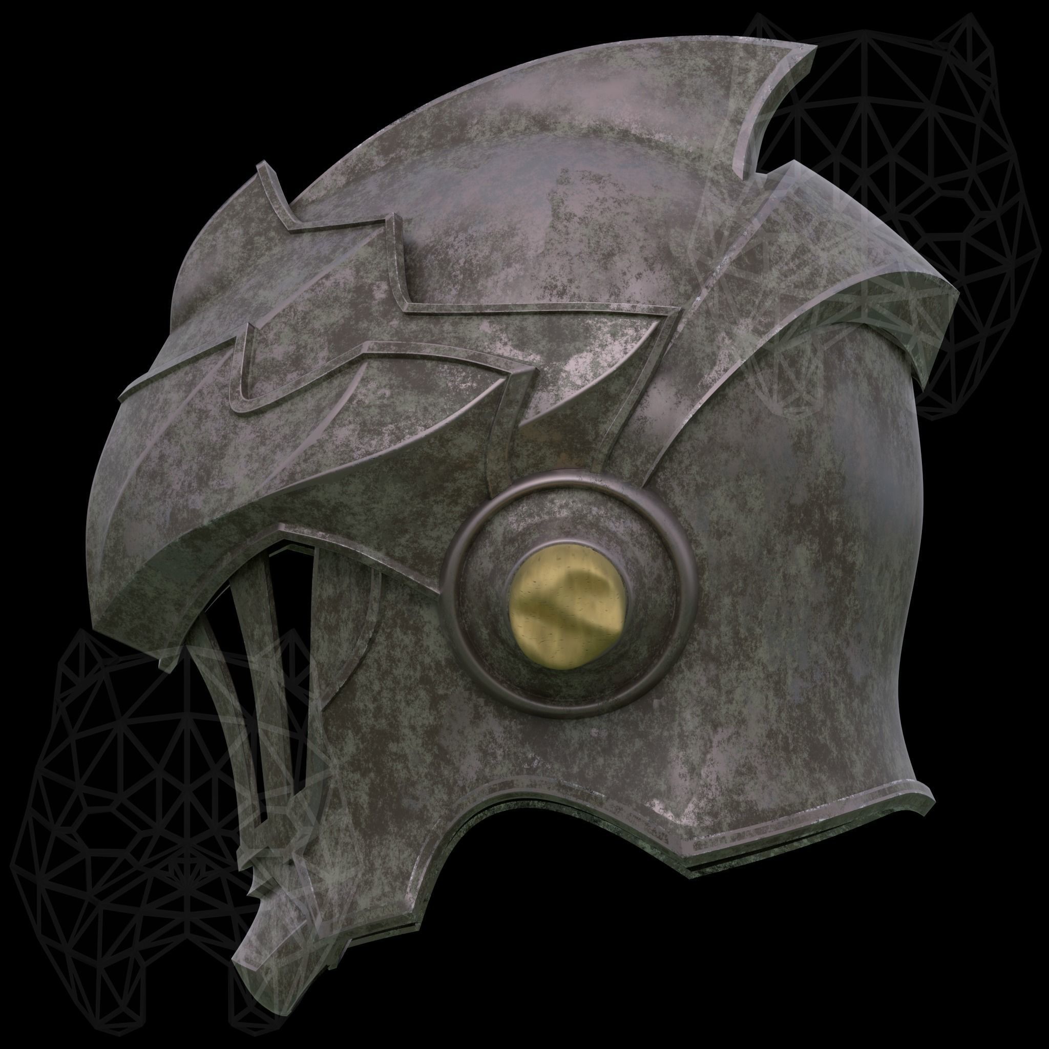 Goblin Slayer 3d printing helmet 3D print model_6