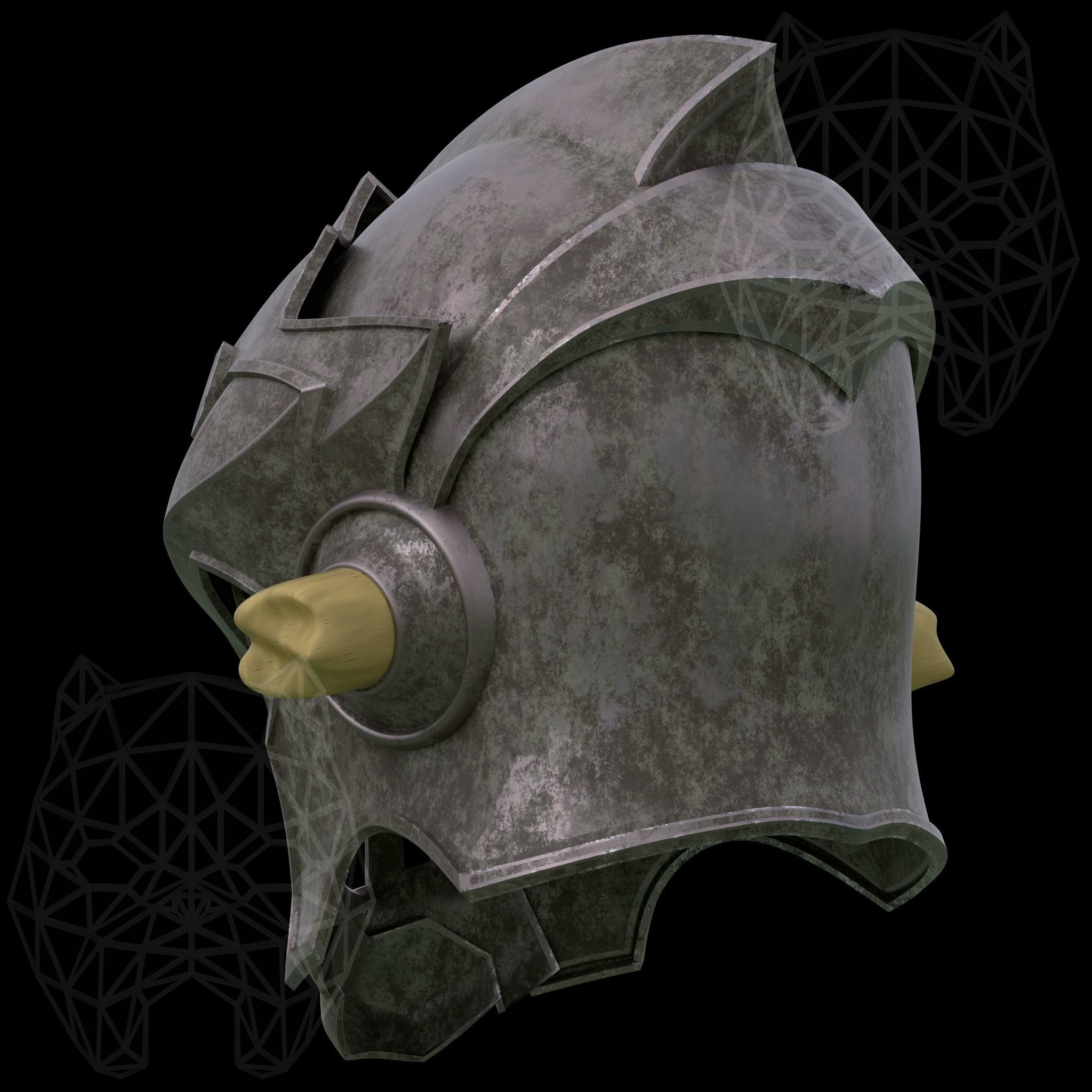 Goblin Slayer 3d printing helmet 3D print model_8