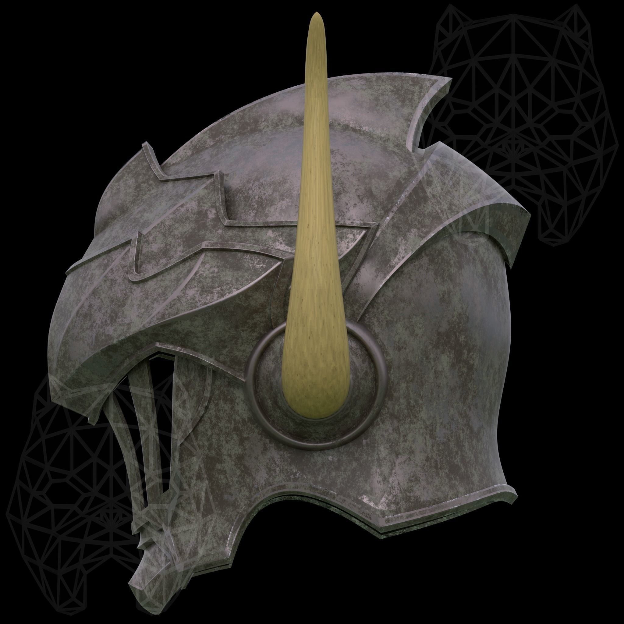 Goblin Slayer 3d printing helmet 3D print model_7