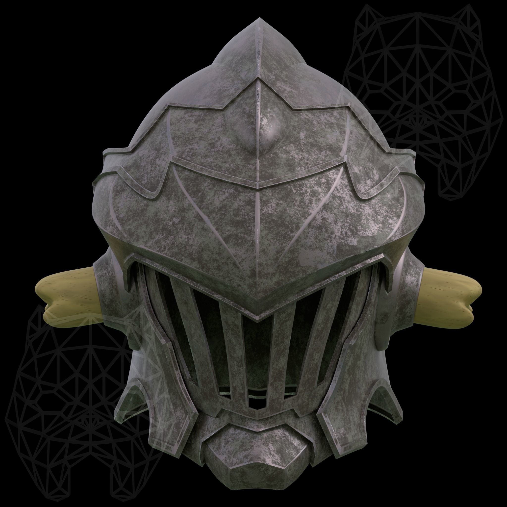 Goblin Slayer 3d printing helmet 3D print model_4