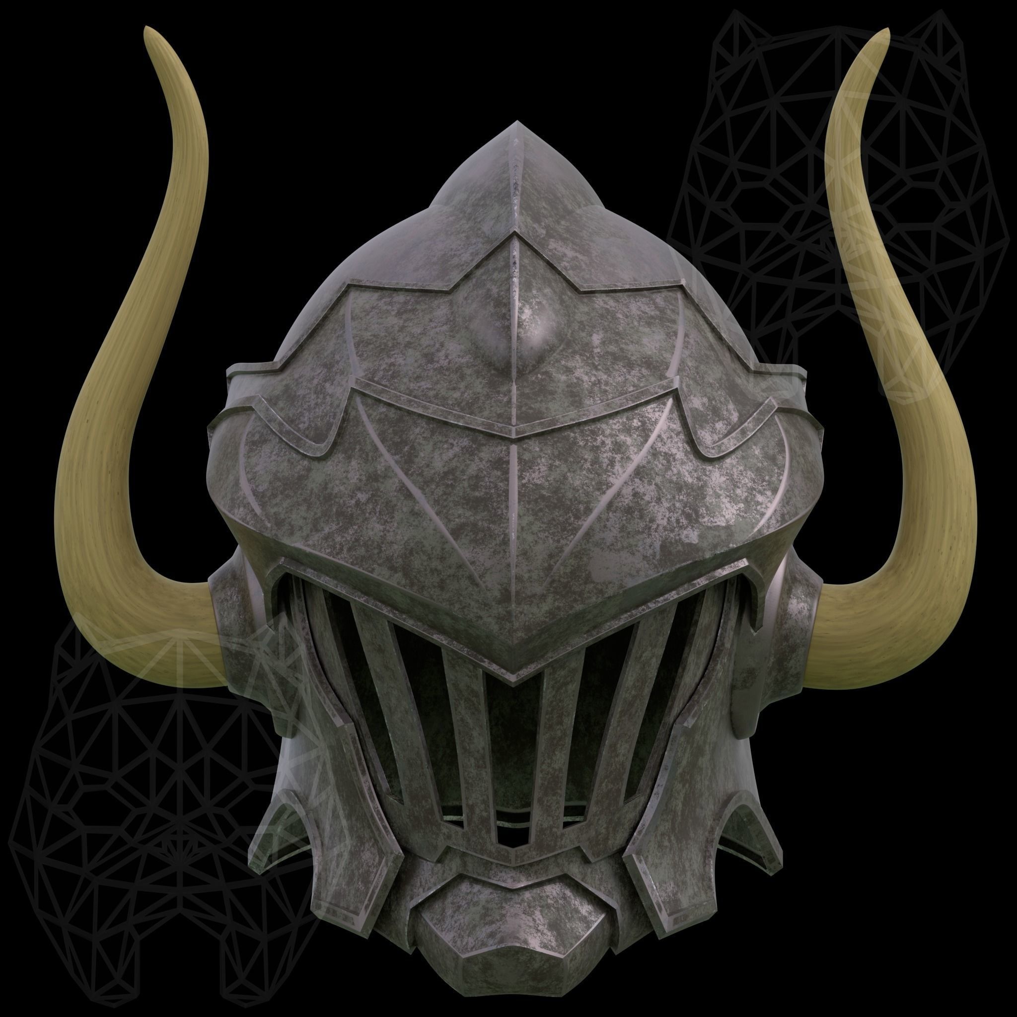 Goblin Slayer 3d printing helmet 3D print model_5
