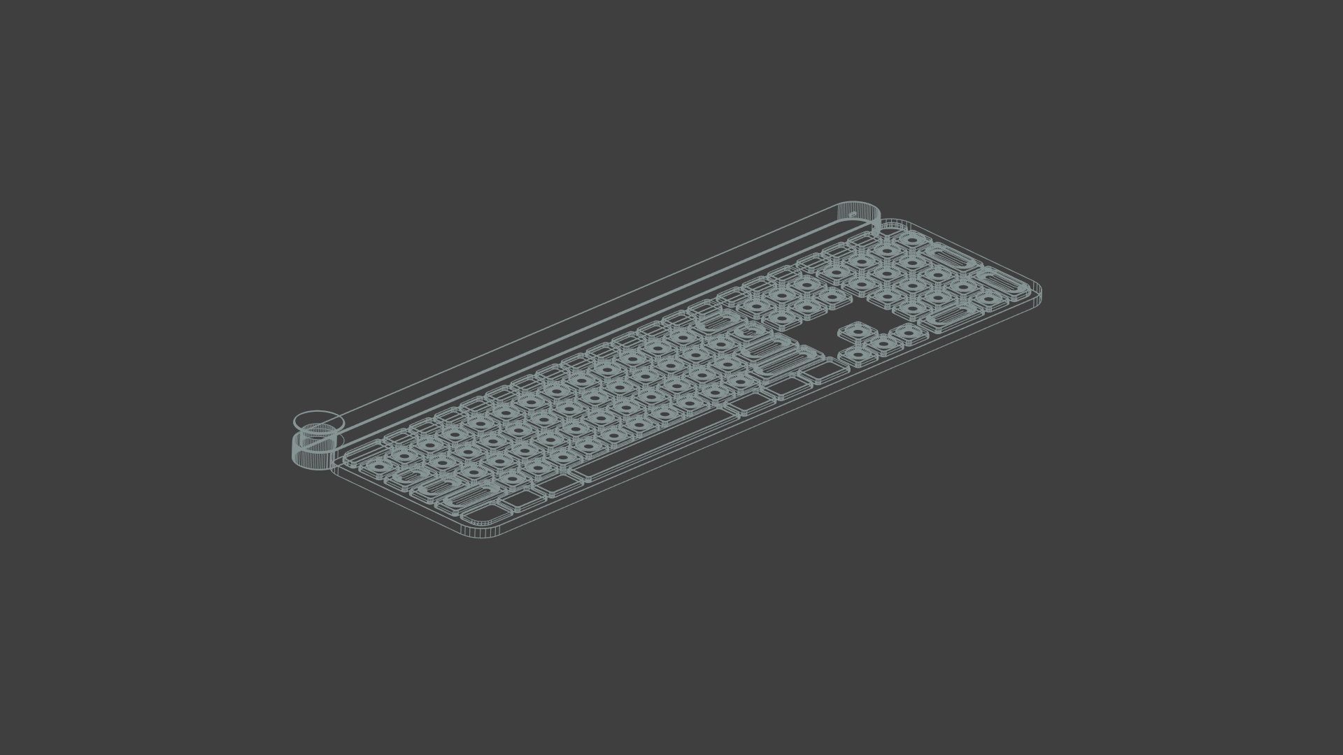 Logitech Craft - Keyboard 3D model_4
