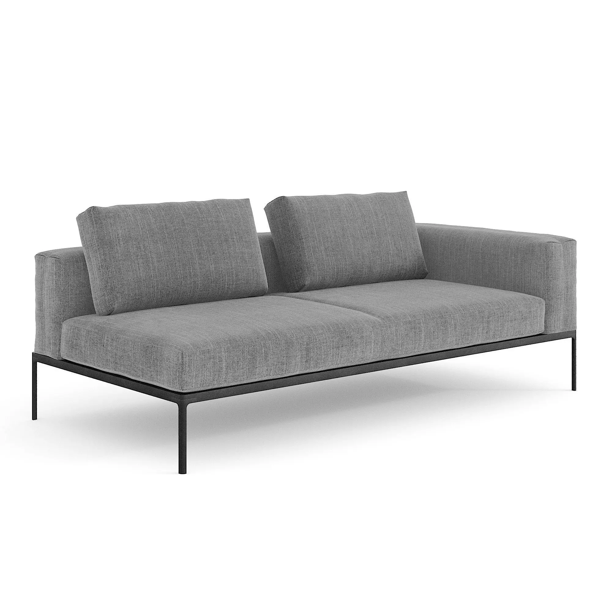 Gloster Grid Left - Right End Unit - 1 3D model_0