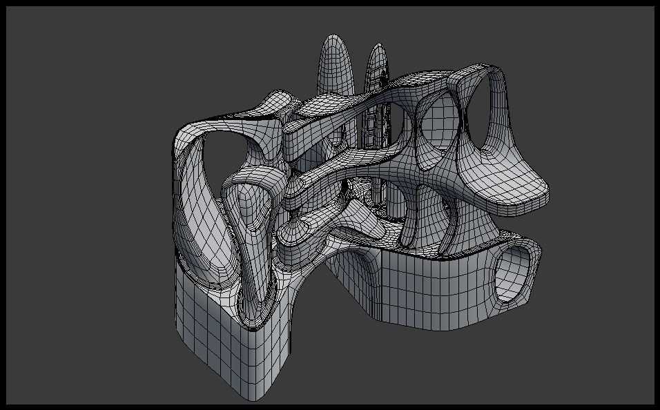 Sci-fi city 3D model_10