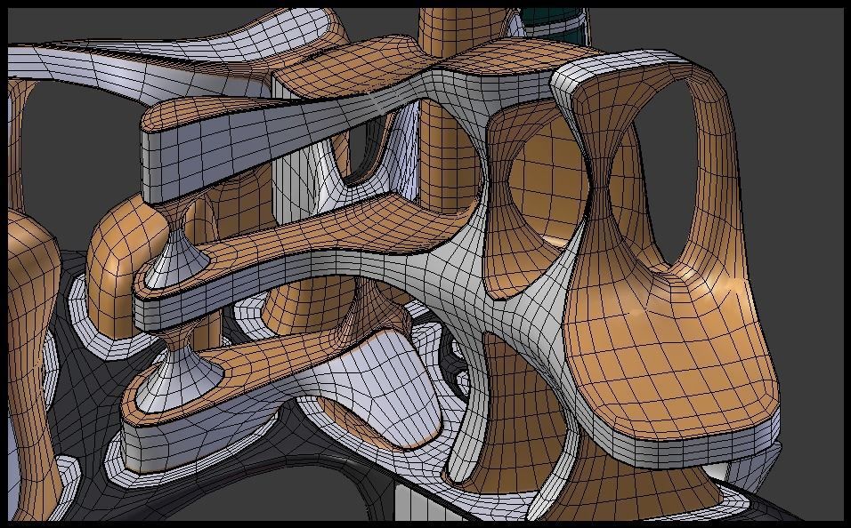 Sci-fi city 3D model_13