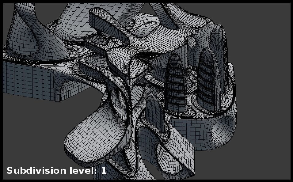 Sci-fi city 3D model_12