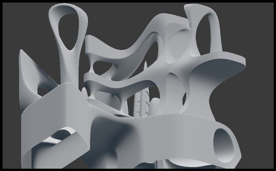 Sci-fi city 3D model_15