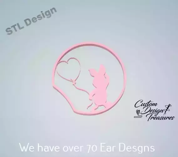 Pooh - Piglet w Balloon