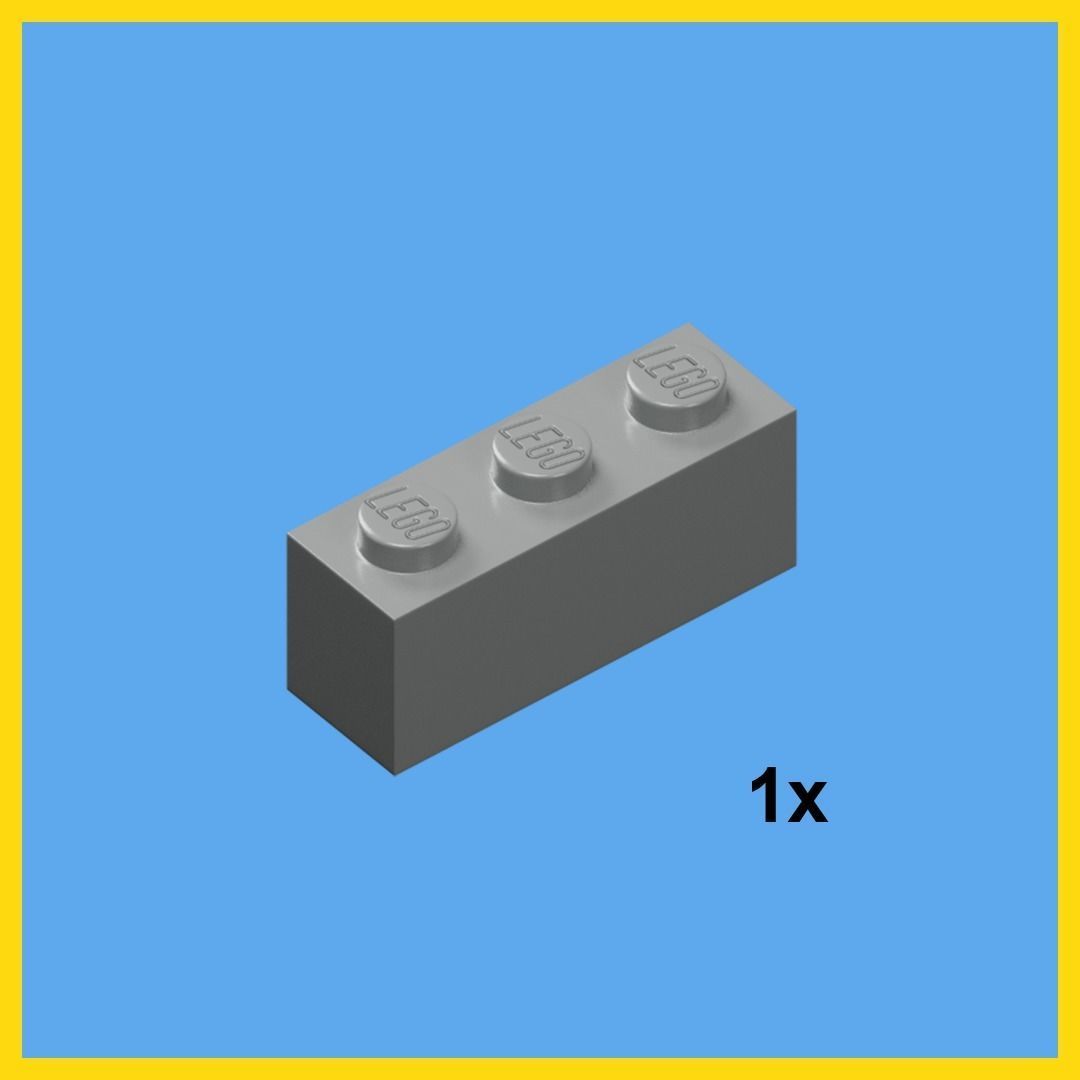 LEGO bricks collection - 35 pieces 3D model_17