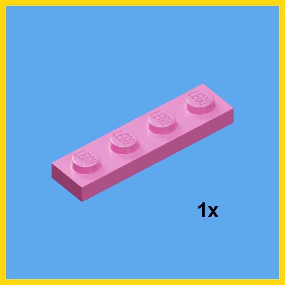 LEGO bricks collection - 35 pieces 3D model_37