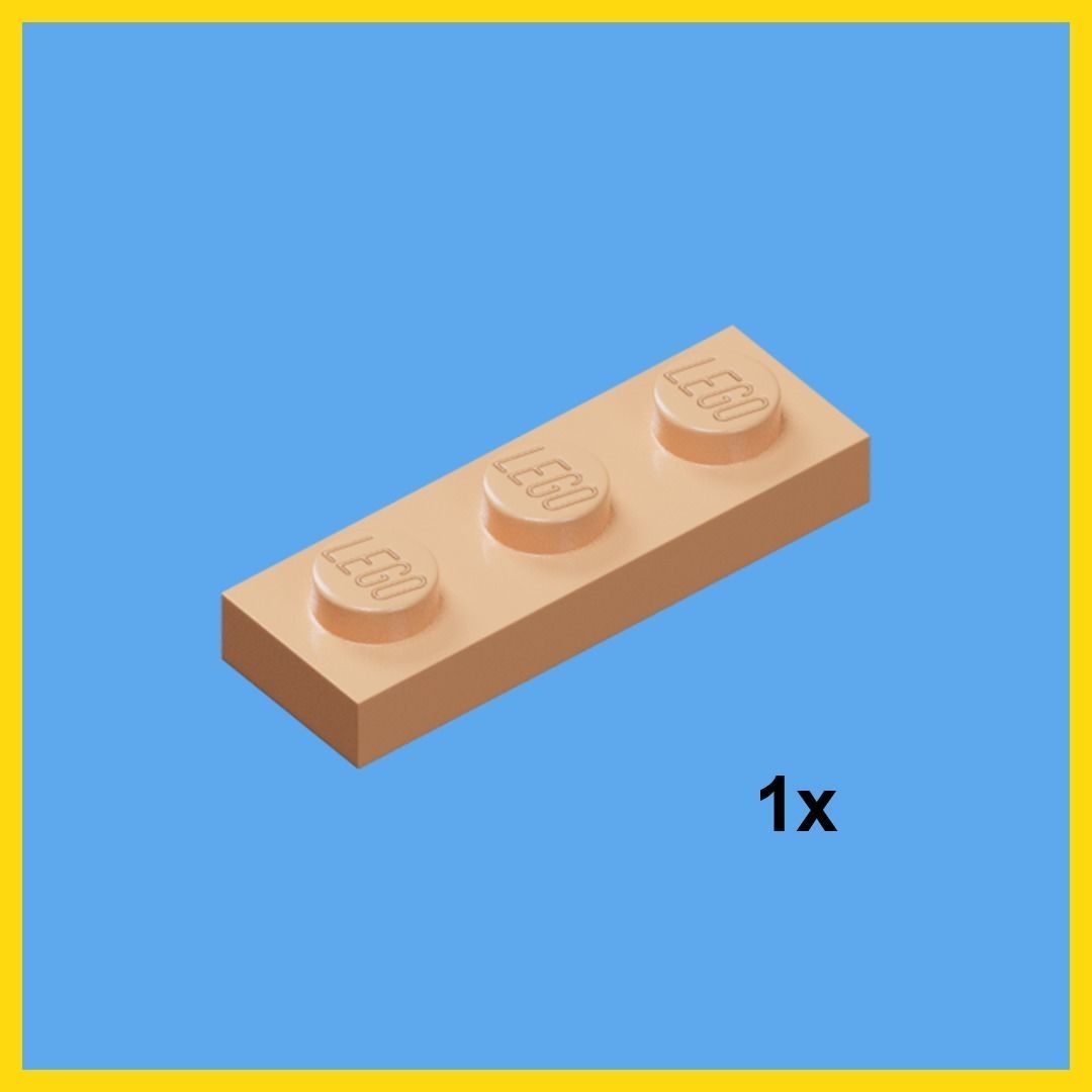 LEGO bricks collection - 35 pieces 3D model_35