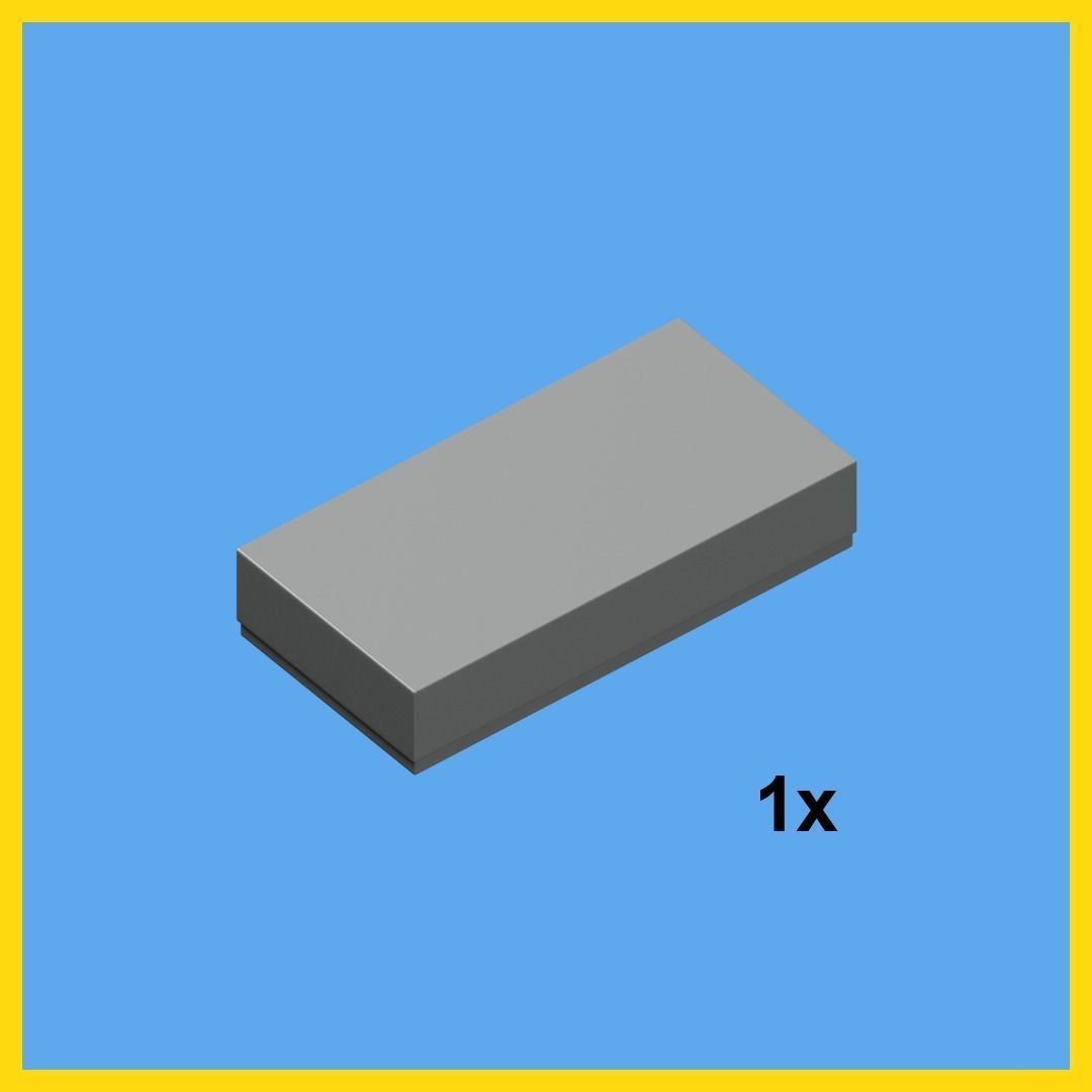 LEGO bricks collection - 35 pieces 3D model_73