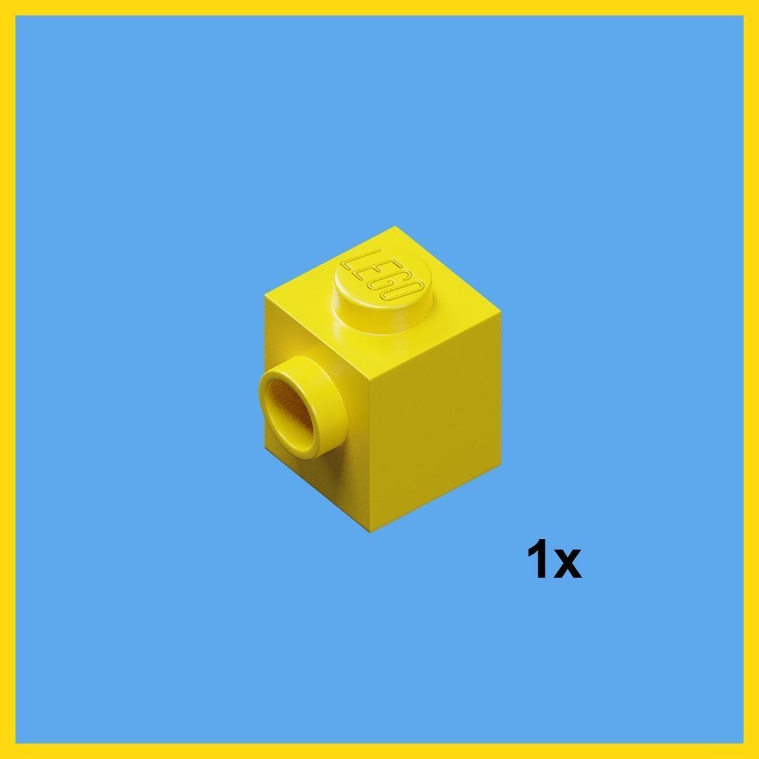 LEGO bricks collection - 35 pieces 3D model_63