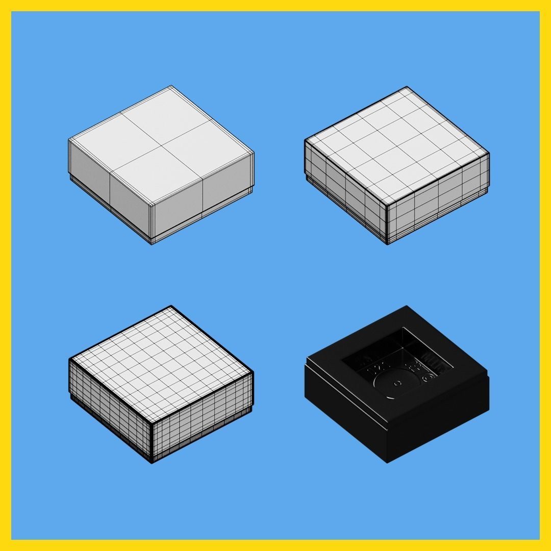 LEGO bricks collection - 35 pieces 3D model_72