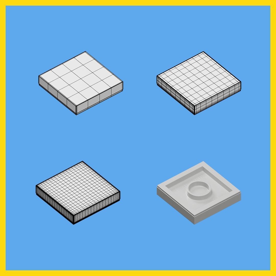 LEGO bricks collection - 35 pieces 3D model_78