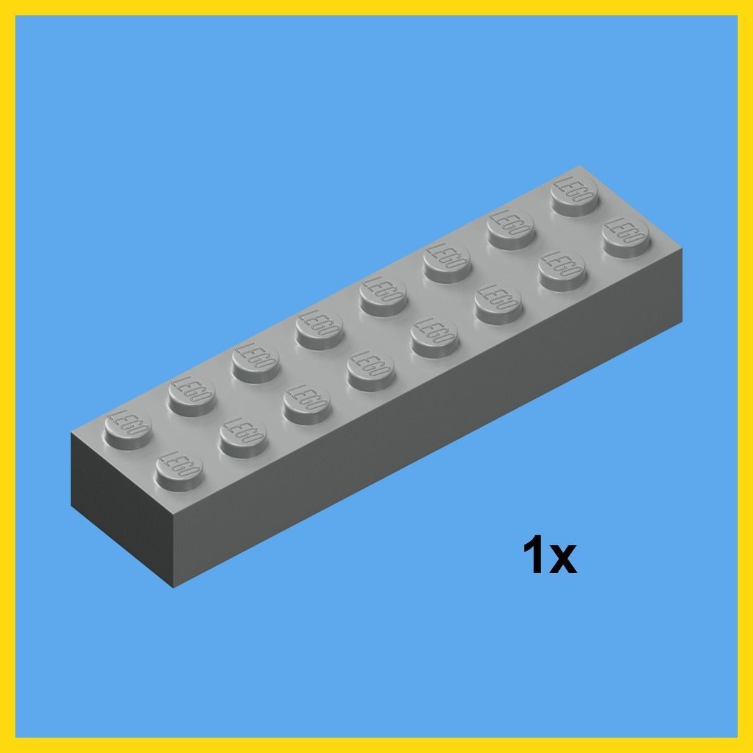 LEGO bricks collection - 35 pieces 3D model_29
