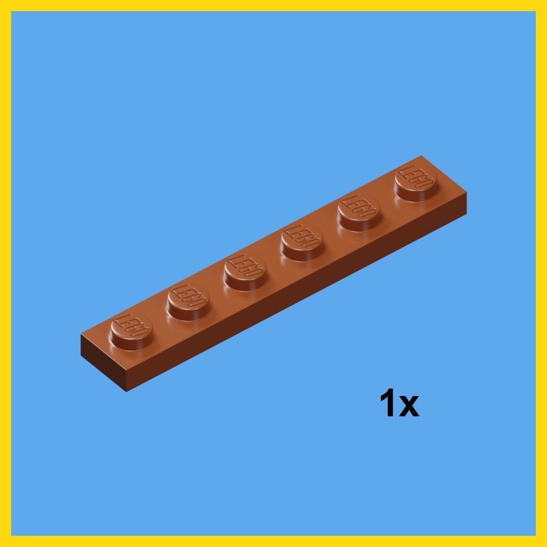 LEGO bricks collection - 35 pieces 3D model_39