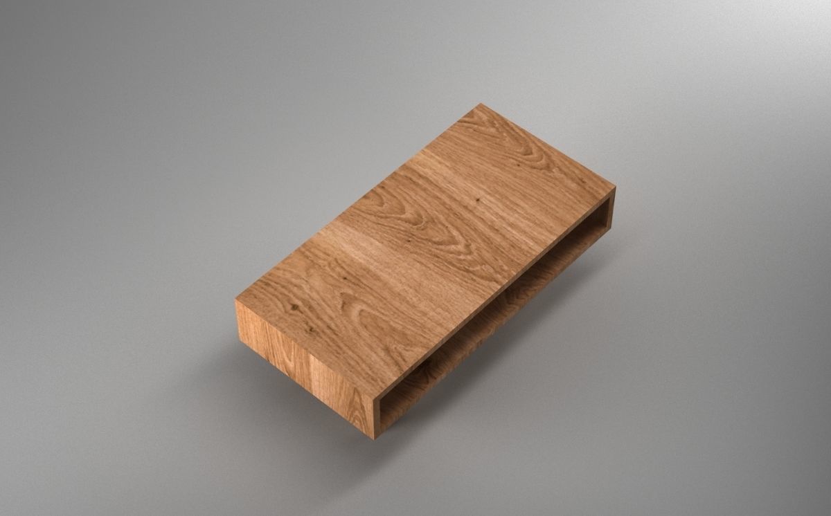  Modern Coffee Table  3D model_1