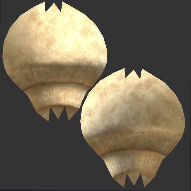 Mushrooms Low-poly 3D model_31