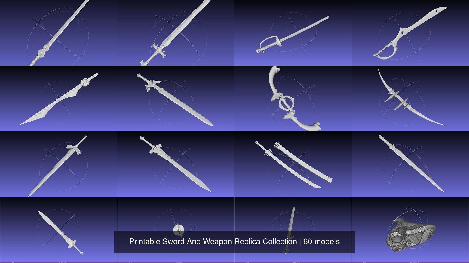 Printable Sword And Weapon Replica Collection _76