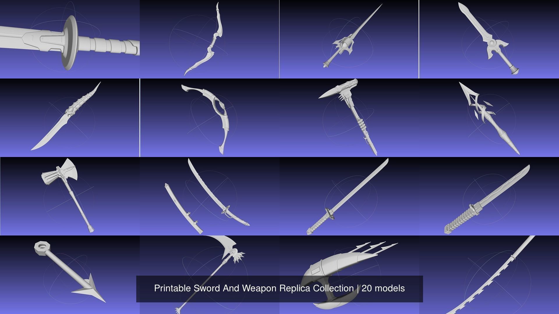 Printable Sword And Weapon Replica Collection _109