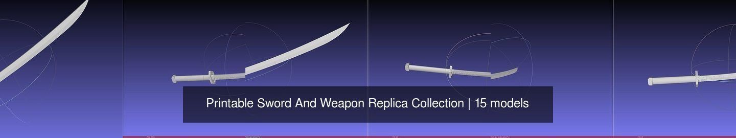 Printable Sword And Weapon Replica Collection _127