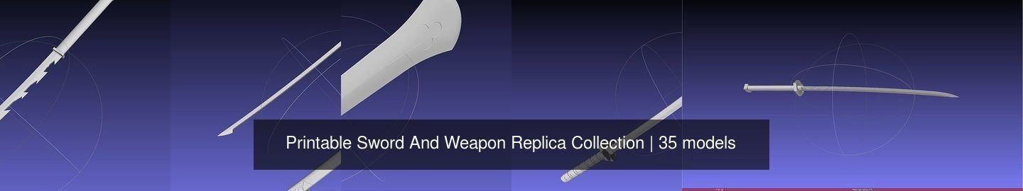 Printable Sword And Weapon Replica Collection _135