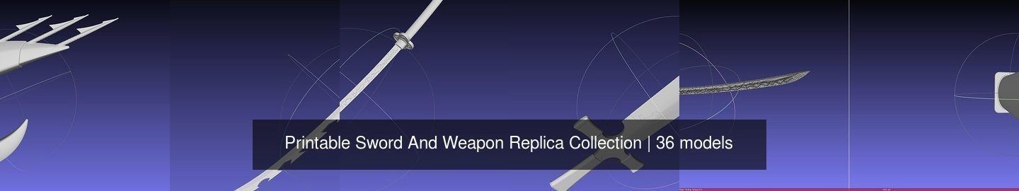 Printable Sword And Weapon Replica Collection _134
