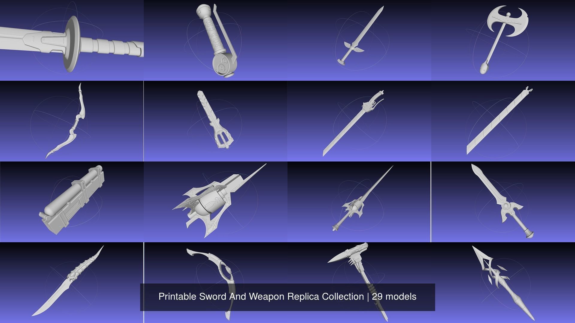Printable Sword And Weapon Replica Collection _98