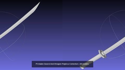 Printable Sword And Weapon Replica Collection _139