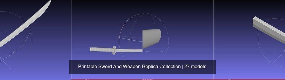 Printable Sword And Weapon Replica Collection _141