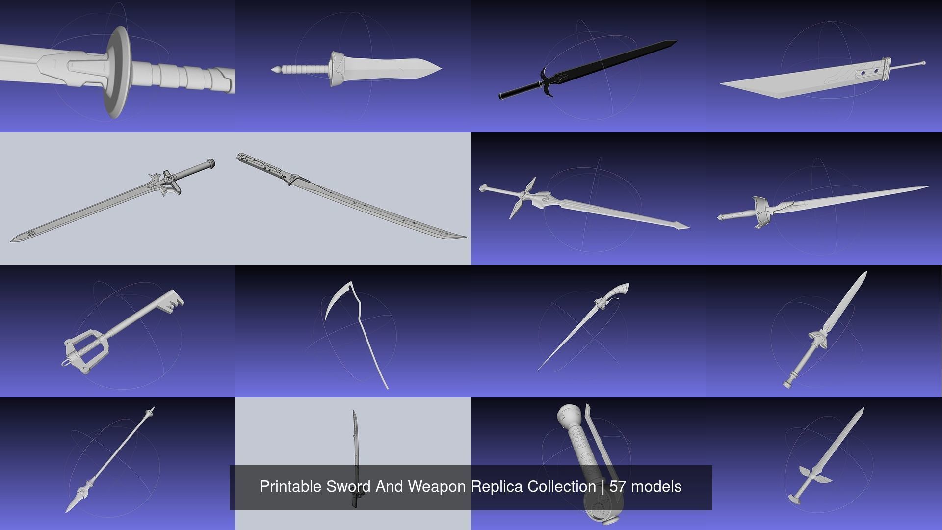 Printable Sword And Weapon Replica Collection _119