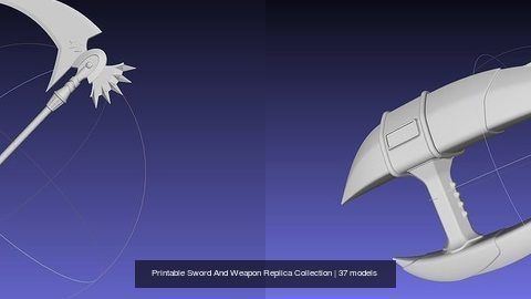 Printable Sword And Weapon Replica Collection _133