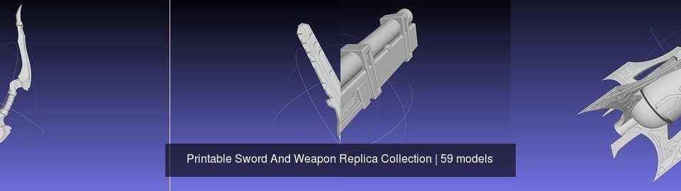 Printable Sword And Weapon Replica Collection _88