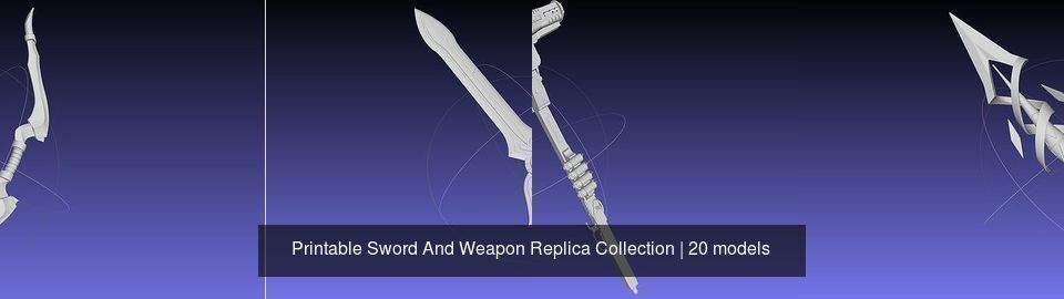 Printable Sword And Weapon Replica Collection _106